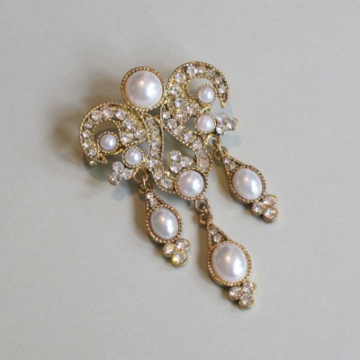 BH2003G – Zoe Brooch Gold